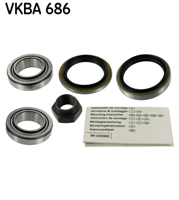 Set rulment roata VKBA 686 SKF